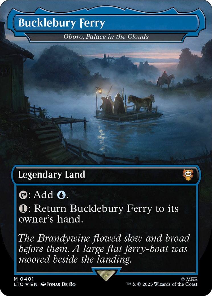 Bucklebury Ferry - Oboro, Palace in the Clouds (Surge Foil Realms and Relics) [The Lord of the Rings: Tales of Middle-Earth Commander] | Silver Goblin