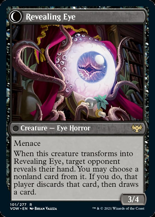 Concealing Curtains // Revealing Eye [Innistrad: Crimson Vow] Foil