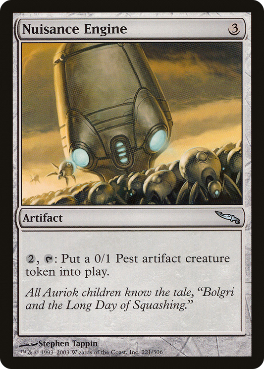 Nuisance Engine [Mirrodin] Foil