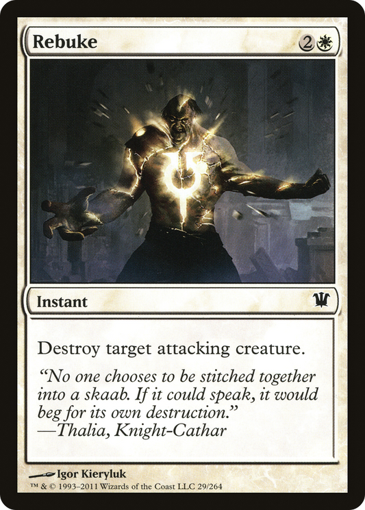 Rebuke [Innistrad] Foil