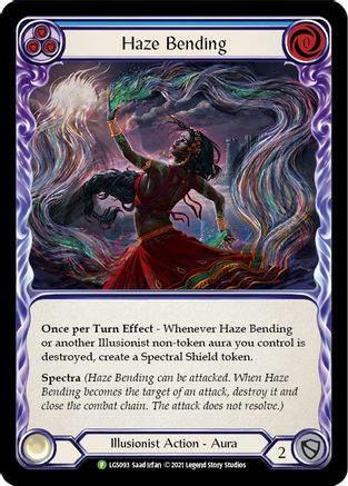 Haze Bending - LGS093 (LGS093) Cold Foil - Flesh and Blood: Promo Cards