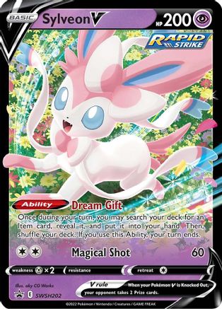 Sylveon V - SWSH202 (SWSH202) Holofoil - SWSH Sword & Shield Promo Cards