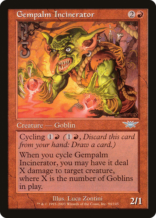 Gempalm Incinerator [Legions] Foil