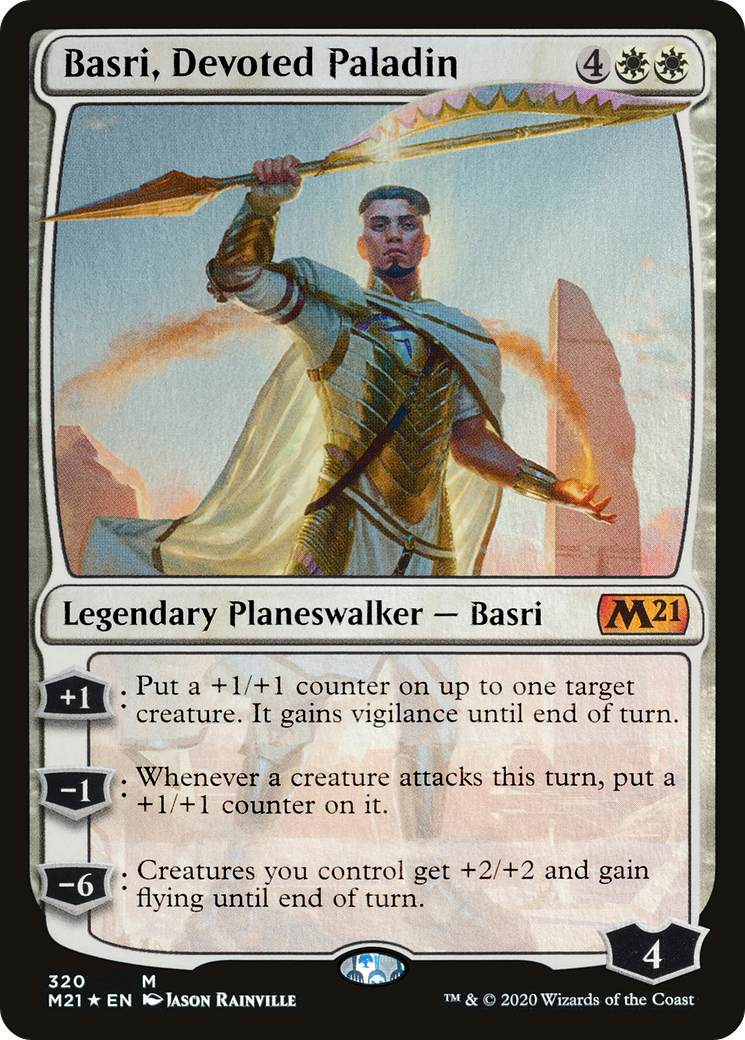 Basri, Devoted Paladin [Core Set 2021] | Silver Goblin