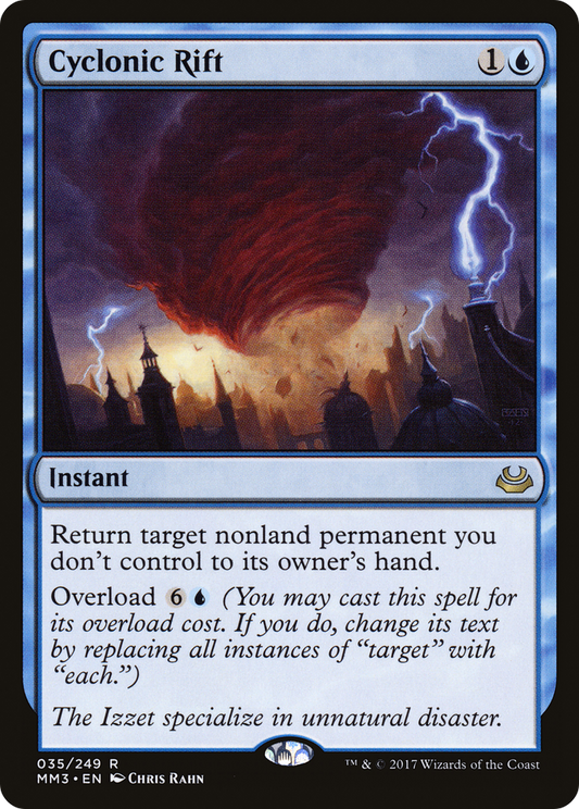 Cyclonic Rift [Modern Masters 2017] Foil
