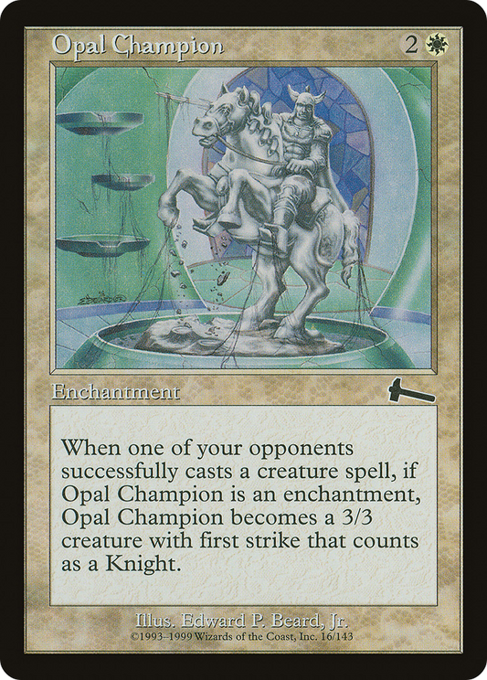 Opal Champion [Urza's Legacy] Foil
