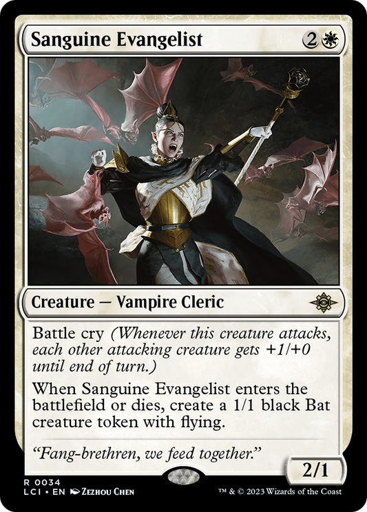 Sanguine Evangelist [The Lost Caverns of Ixalan] Foil