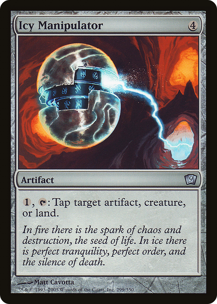 Icy Manipulator (299) Foil - Ninth Edition
