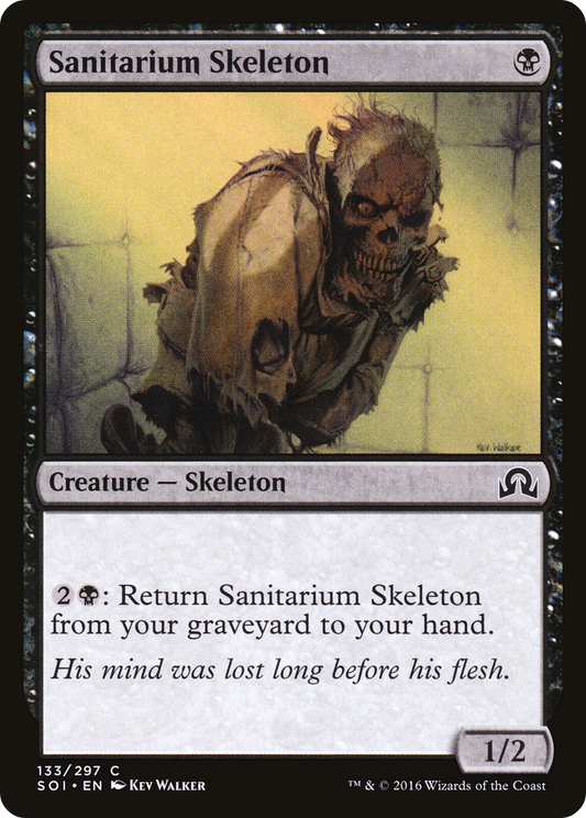 Sanitarium Skeleton [Shadows over Innistrad] Foil