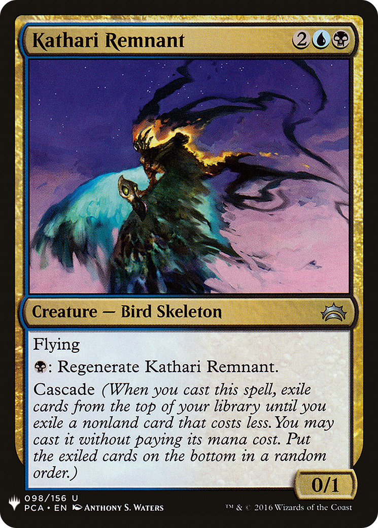 Kathari Remnant (PCA-98) - The List