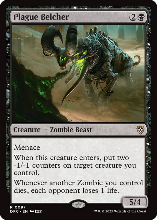 Plague Belcher (097) - Commander: Aetherdrift