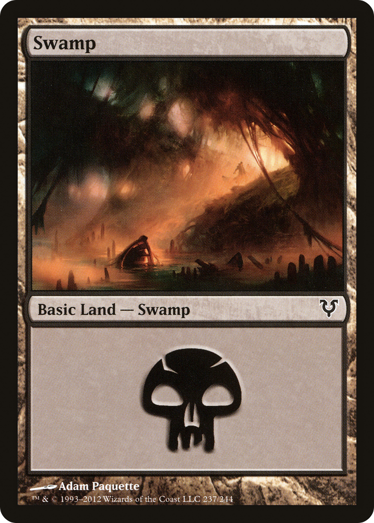 Swamp (237) [Avacyn Restored] Foil