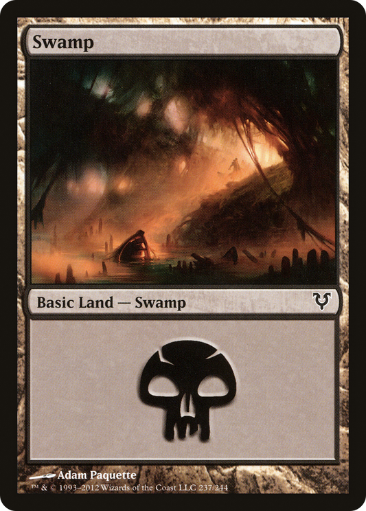Swamp (237) [Avacyn Restored] Foil