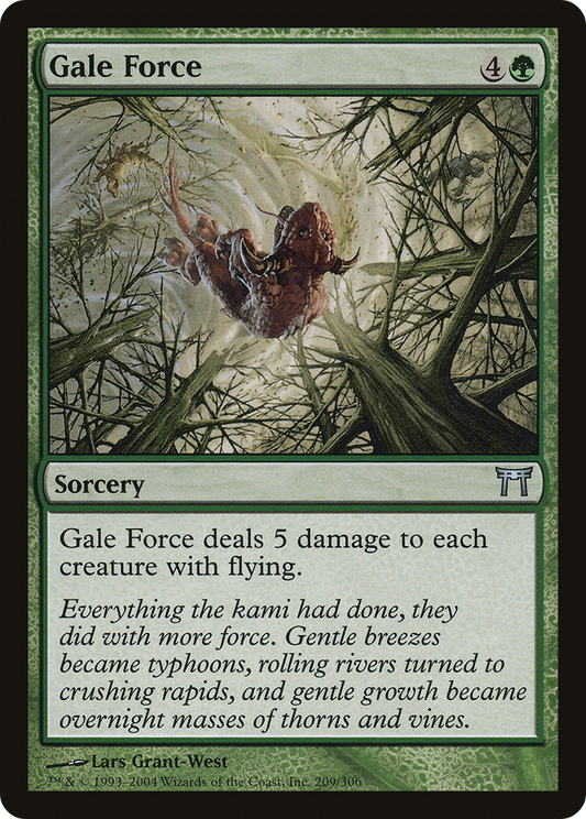 Gale Force [Champions of Kamigawa] Foil