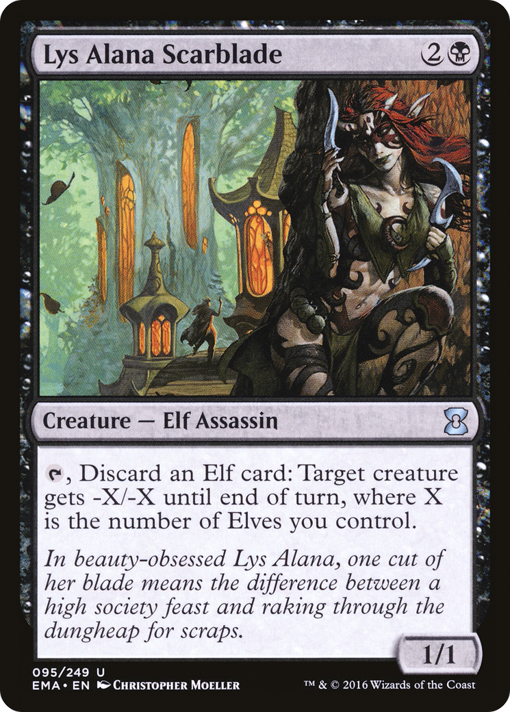Lys Alana Scarblade (095) Foil - Eternal Masters