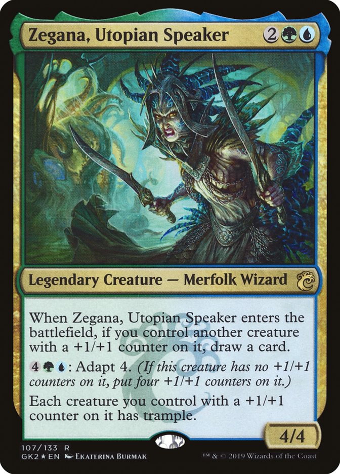 Zegana, Utopian Speaker [Ravnica Allegiance Guild Kit] | Silver Goblin