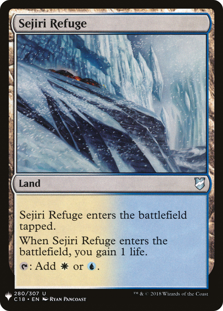 Sejiri Refuge (C18-280) - The List