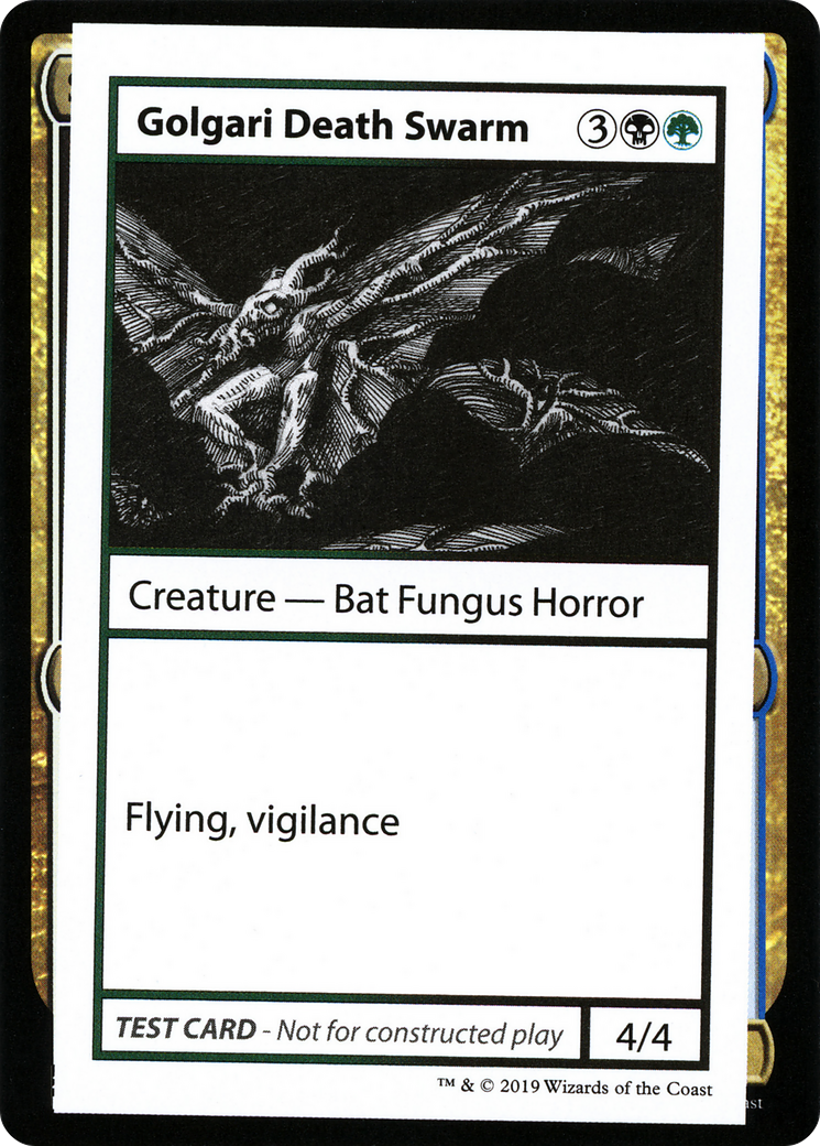 Golgari Death Swarm (2021 Edition) [Mystery Booster Playtest Cards]