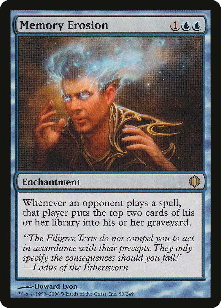 Memory Erosion [Shards of Alara] Foil