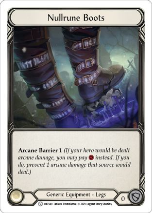 Nullrune Boots (1HP349)  - History Pack Vol.1