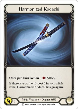 Harmonized Kodachi (1HP091) - History Pack Vol.1