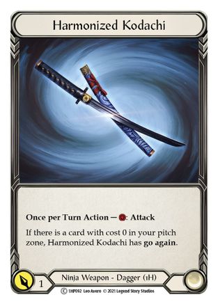 Harmonized Kodachi (1HP092)  (1HP092) - History Pack Vol.1 | Silver Goblin