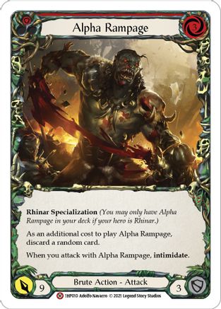 Alpha Rampage (1HP010)  - History Pack Vol.1