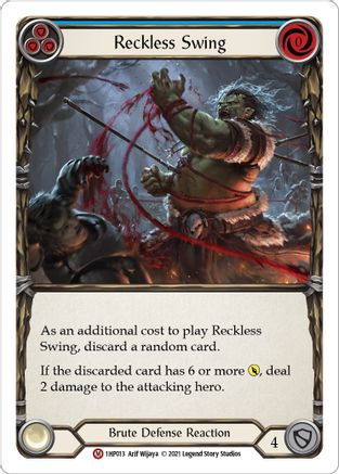 Reckless Swing (1HP013)  - History Pack Vol.1