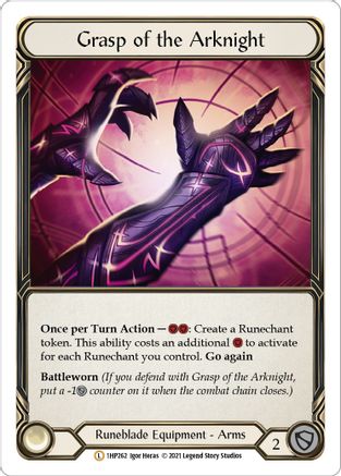 Grasp of the Arknight (1HP262)  - History Pack Vol.1