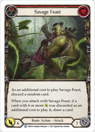Savage Feast (Red) (1HP019)  - History Pack Vol.1