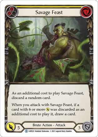 Savage Feast (Yellow) (1HP020)  - History Pack Vol.1