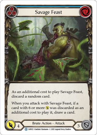 Savage Feast (Blue) (1HP021)  - History Pack Vol.1