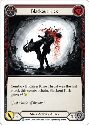 Blackout Kick (Red) (1HP104) - History Pack Vol.1
