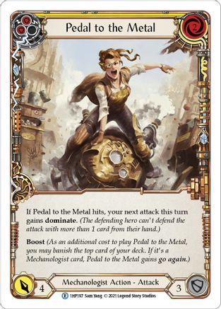 Pedal to the Metal (Yellow) (1HP197) - History Pack Vol.1