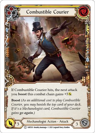 Combustible Courier (Yellow) (1HP203)  - History Pack Vol.1