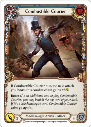 Combustible Courier (Blue) (1HP204)  - History Pack Vol.1
