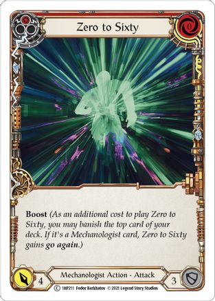 Zero to Sixty (Red) (1HP211)  - History Pack Vol.1