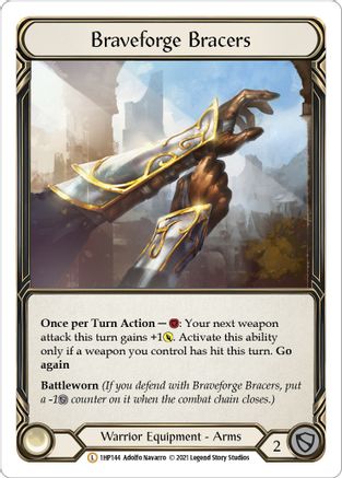 Braveforge Bracers (1HP144)  - History Pack Vol.1