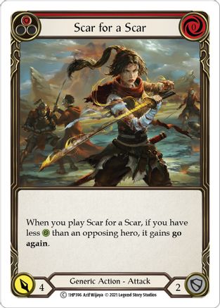 Scar for a Scar (Red) (1HP396) - History Pack Vol.1