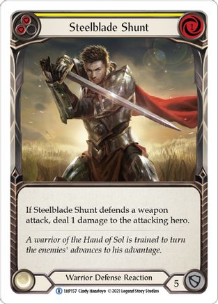 Steelblade Shunt (Yellow) (1HP157) - History Pack Vol.1