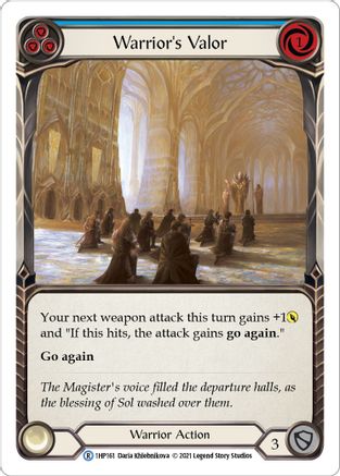 Warrior's Valor (Blue) (1HP161) - History Pack Vol.1