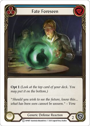 Fate Foreseen (Blue) (1HP407) - History Pack Vol.1