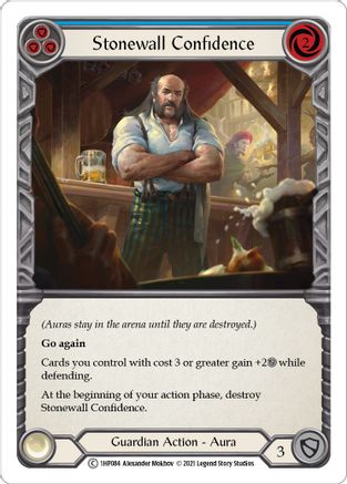 Stonewall Confidence (Blue) (1HP084) - History Pack Vol.1