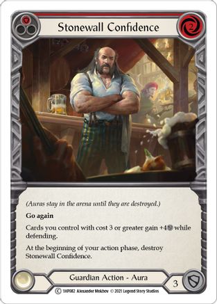 Stonewall Confidence (Red) (1HP082) - History Pack Vol.1