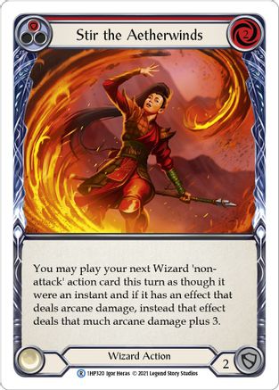 Stir the Aetherwinds (Red) (1HP320) - History Pack Vol.1