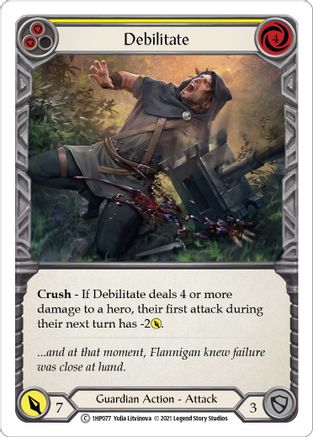 Debilitate (Yellow) (1HP077) - History Pack Vol.1