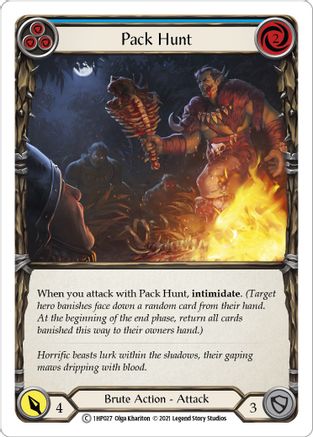 Pack Hunt (Blue)  (1HP027) - History Pack Vol.1 | Silver Goblin