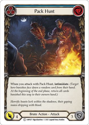 Pack Hunt (Blue) (1HP027)  - History Pack Vol.1