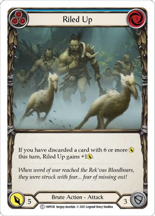 Riled Up (Blue) (1HP030)  - History Pack Vol.1