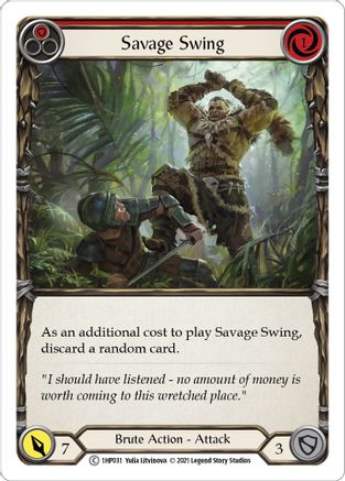 Savage Swing (Red) (1HP031)  - History Pack Vol.1